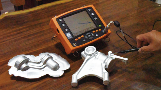 鋁匠實業-渦電流探傷測裂 & EC電流值檢測站